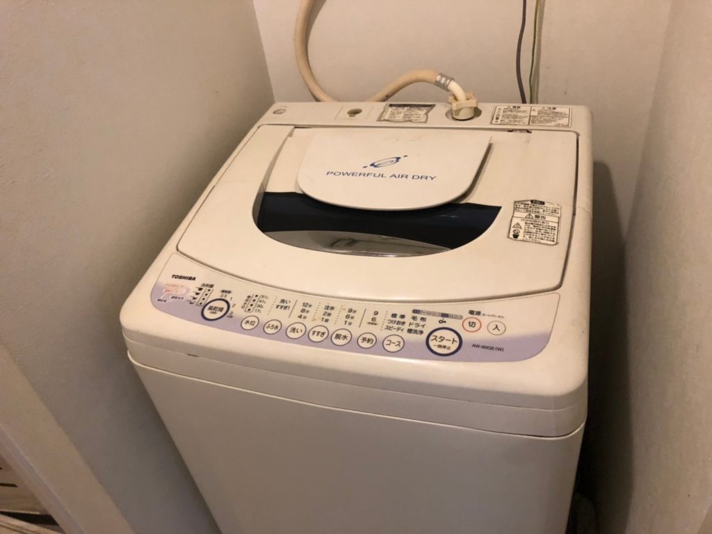 不用品の洗濯機
